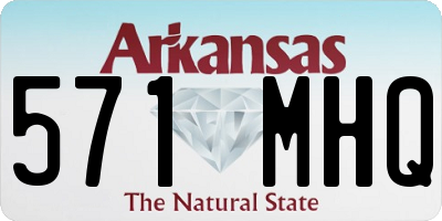 AR license plate 571MHQ
