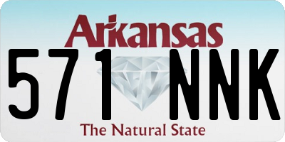 AR license plate 571NNK