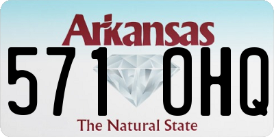 AR license plate 571OHQ