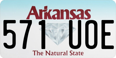 AR license plate 571UOE