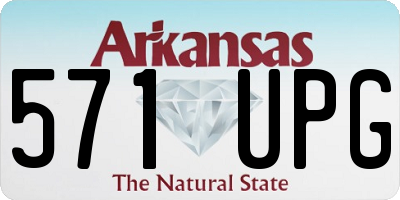 AR license plate 571UPG