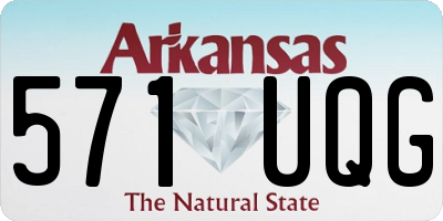 AR license plate 571UQG