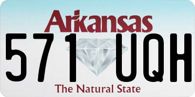 AR license plate 571UQH