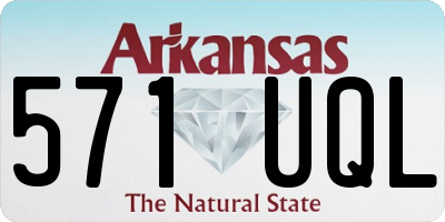 AR license plate 571UQL