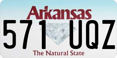 AR license plate 571UQZ
