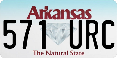 AR license plate 571URC