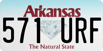 AR license plate 571URF