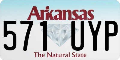 AR license plate 571UYP