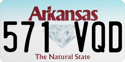 AR license plate 571VQD