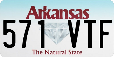 AR license plate 571VTF