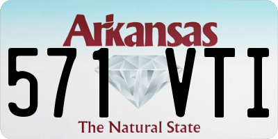AR license plate 571VTI