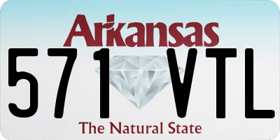 AR license plate 571VTL