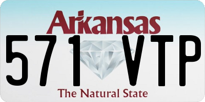 AR license plate 571VTP