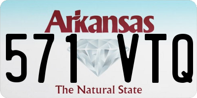 AR license plate 571VTQ