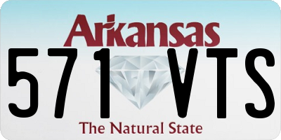 AR license plate 571VTS
