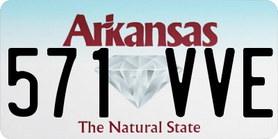 AR license plate 571VVE