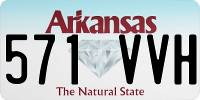 AR license plate 571VVH