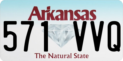 AR license plate 571VVQ