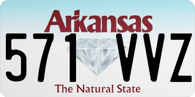 AR license plate 571VVZ