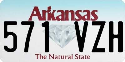 AR license plate 571VZH