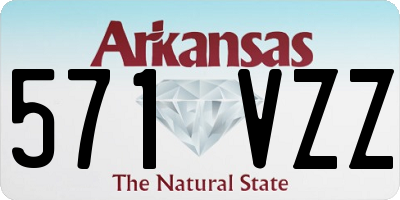 AR license plate 571VZZ