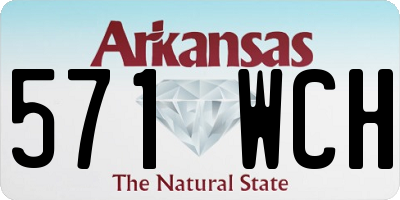 AR license plate 571WCH