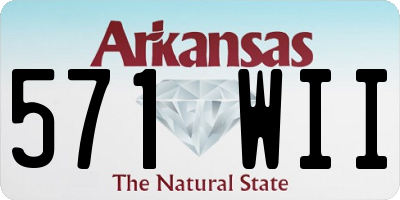 AR license plate 571WII