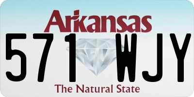 AR license plate 571WJY