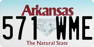 AR license plate 571WME