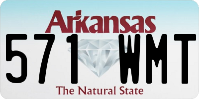 AR license plate 571WMT