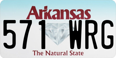 AR license plate 571WRG
