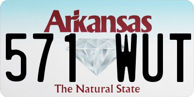 AR license plate 571WUT