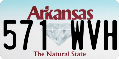 AR license plate 571WVH