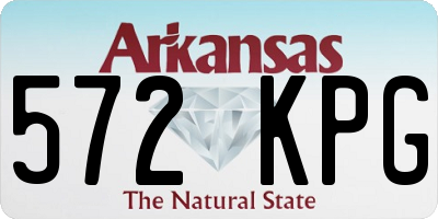 AR license plate 572KPG