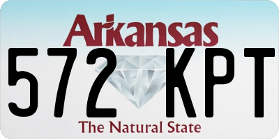 AR license plate 572KPT