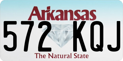 AR license plate 572KQJ