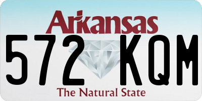 AR license plate 572KQM
