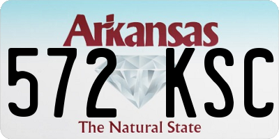 AR license plate 572KSC