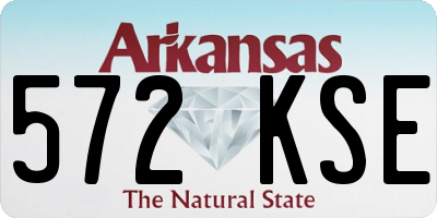 AR license plate 572KSE