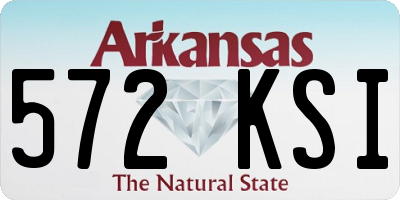 AR license plate 572KSI