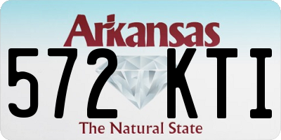AR license plate 572KTI