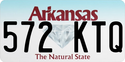 AR license plate 572KTQ