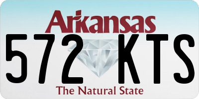 AR license plate 572KTS