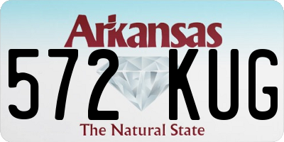 AR license plate 572KUG