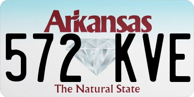 AR license plate 572KVE
