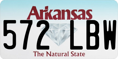 AR license plate 572LBW