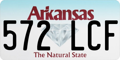 AR license plate 572LCF