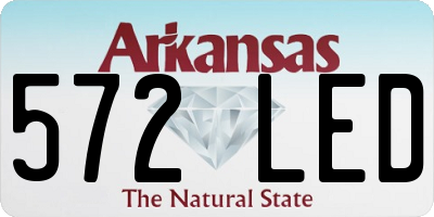 AR license plate 572LED
