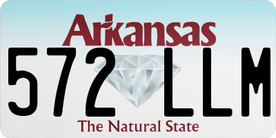 AR license plate 572LLM