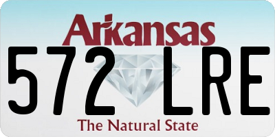 AR license plate 572LRE